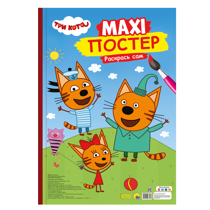 Раскраска Maxi Постер